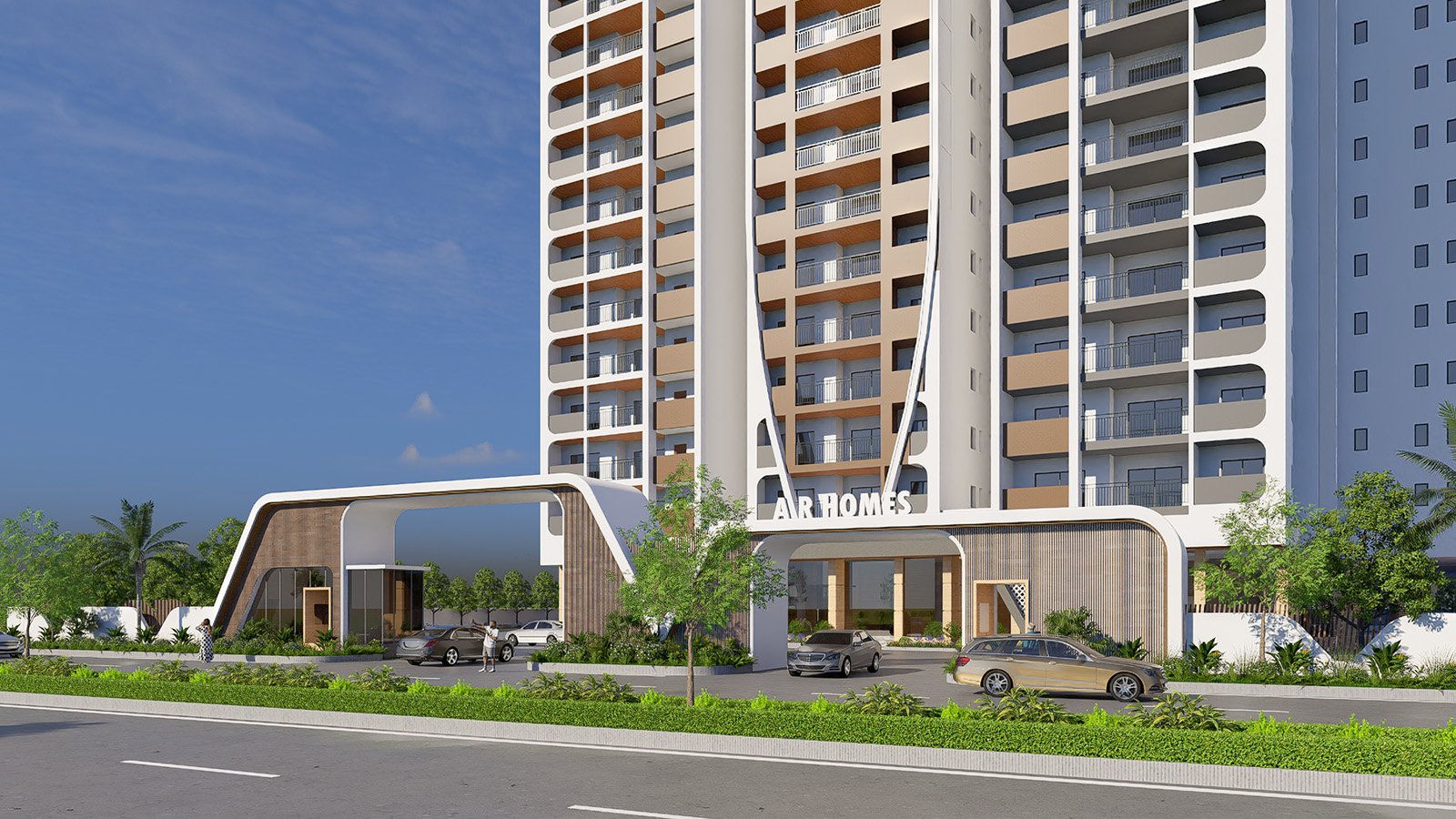 A R Height entrance gate -2